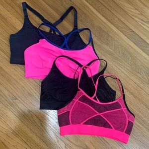 Bundle of size large target sports bras